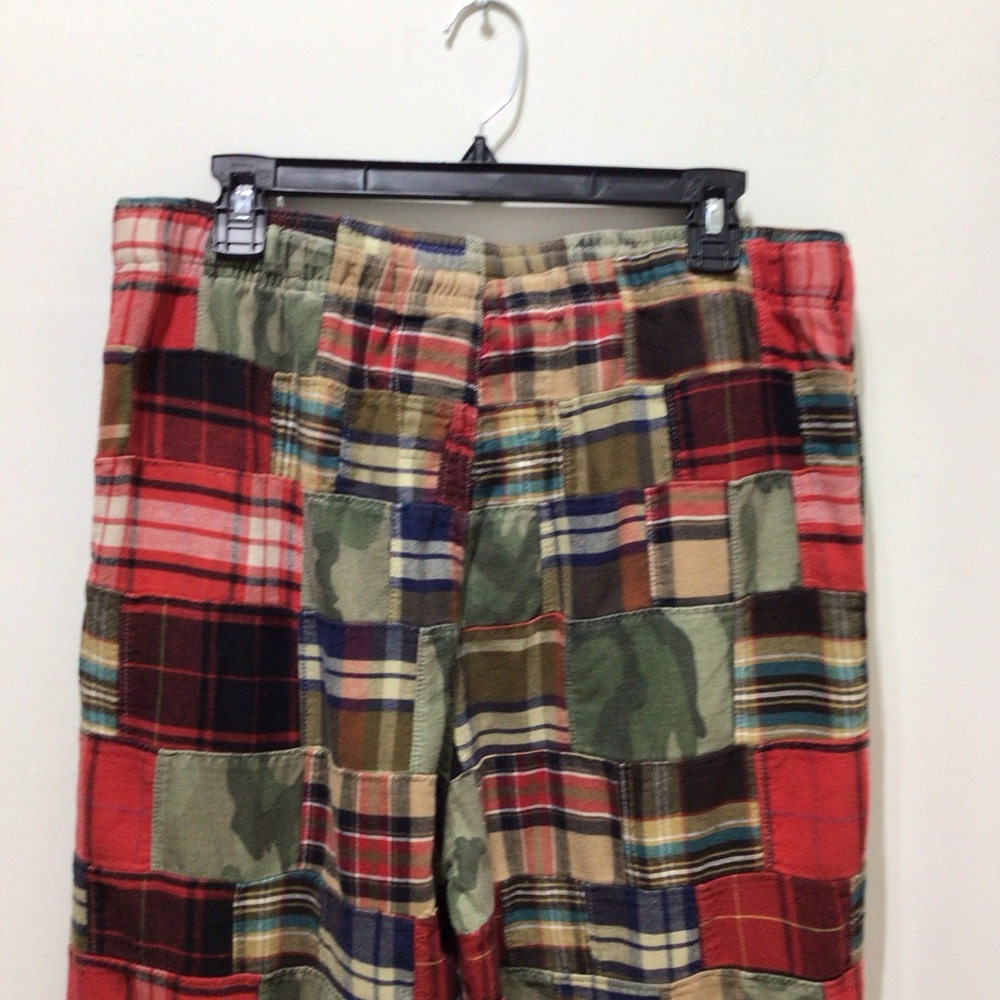 American Eagle Mardas Plaid Patchwork Pajama Bott… - image 4